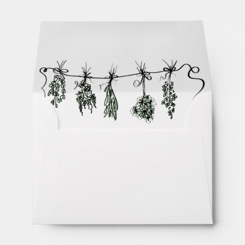 Garden Herbs Envelope