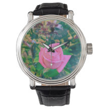 Garden Here Rose Floral Watch