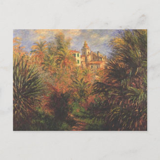 Garden in Bordighera - Claude Monet - c1900 Postcard