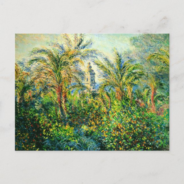 Garden in Bordighera, Impression of Morning Postcard (Front)