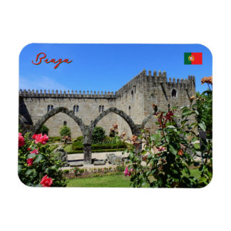 Garden in Braga, Portugal Magnet