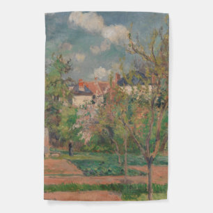 Garden in Full Sunlight, Camille PIssarro, 1876 Flag