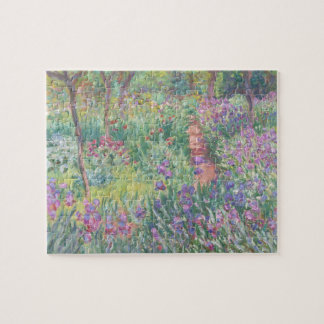 Garden in Giverny by Claude Monet Jigsaw Puzzle