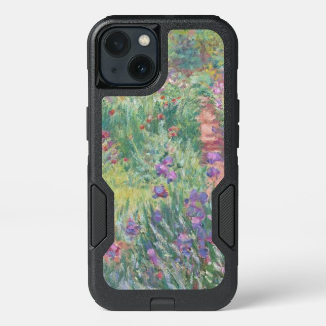 Garden in Giverny by Claude Monet Otterbox iPhone Case (Back)