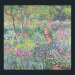 Garden in Giverny by Claude Monet Poster<br><div class="desc">Claude Monet - Garden in Giverny. Beautiful impressionism painting of a garden in Giverny by Claude Monet.</div>