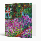 Garden in Giverny by Monet  Binder (Front/Inside)