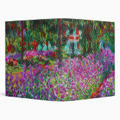 Garden in Giverny by Monet  Binder (Background)