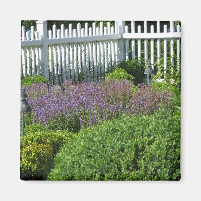 Garden in Long Island Magnet (Front)