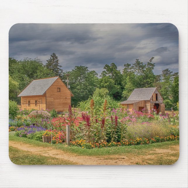 Garden in the Adirondacks Mouse Pad (Front)