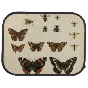 Garden Insects by Vision Studio Car Floor Mat