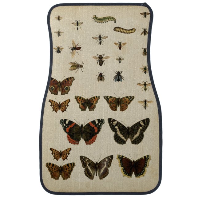 Garden Insects by Vision Studio Car Mat (Front)