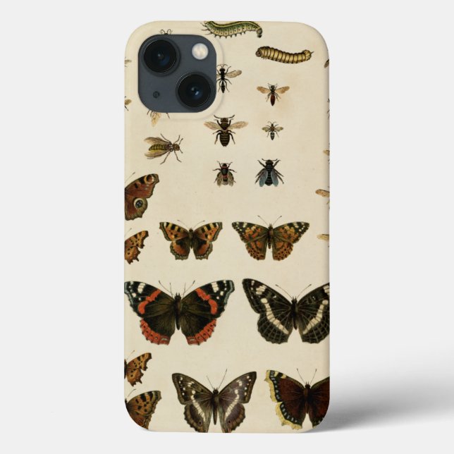 Garden Insects by Vision Studio Case-Mate iPhone Case (Back)