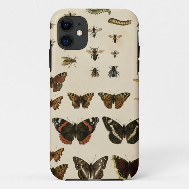 Garden Insects by Vision Studio Case-Mate iPhone Case (Back)