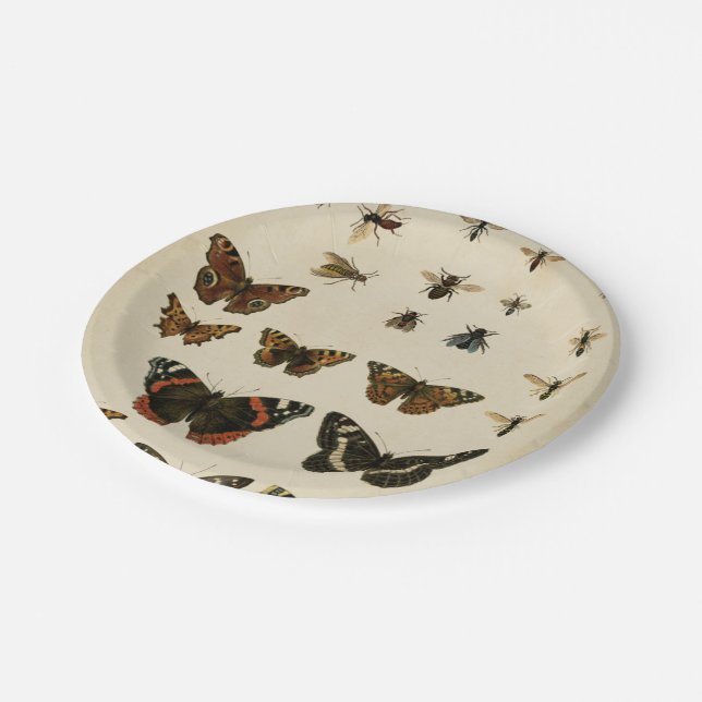 Garden Insects by Vision Studio Paper Plates (Angled)