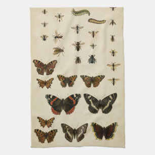 Garden Insects by Vision Studio Towel