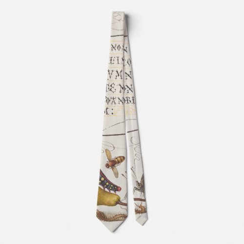 Garden Insects, Fly, Caterpillar, Pear, Centipede Neck Tie