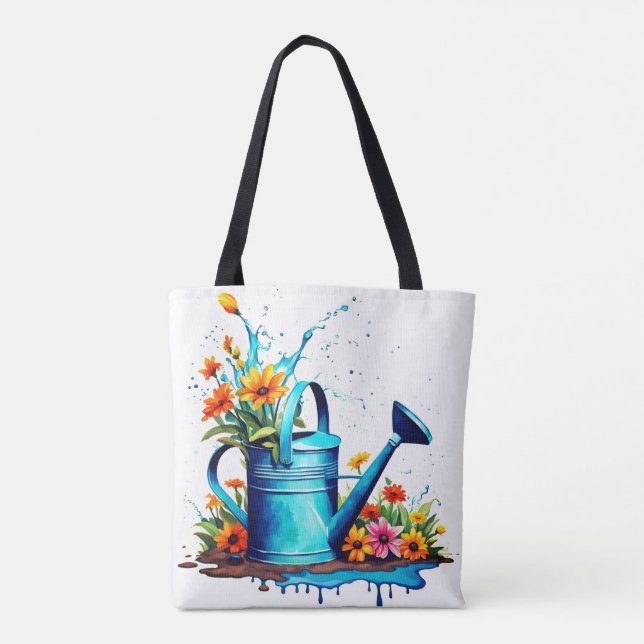 Garden inspiration  tote bag (Back)