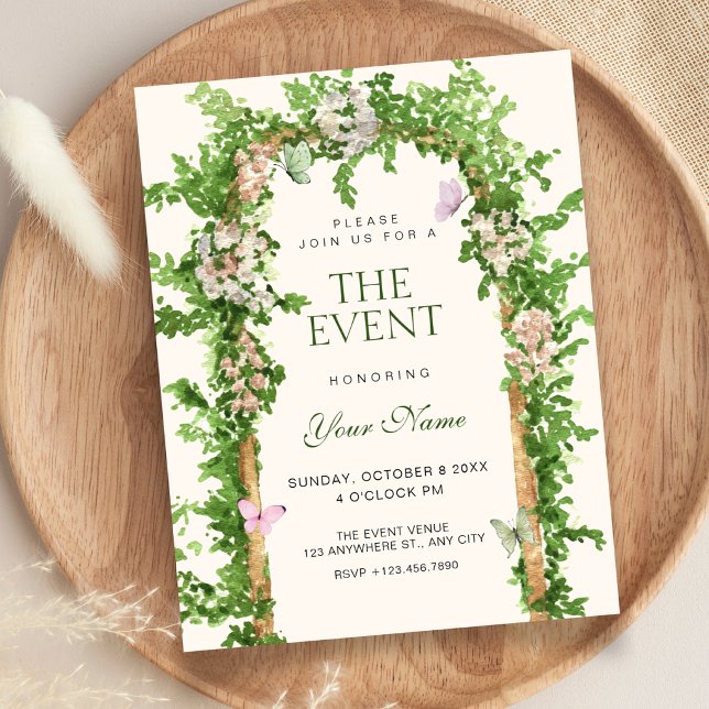 Garden  invitation (Creator Uploaded)