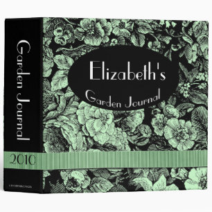 Garden Journal Custom 2" Binder