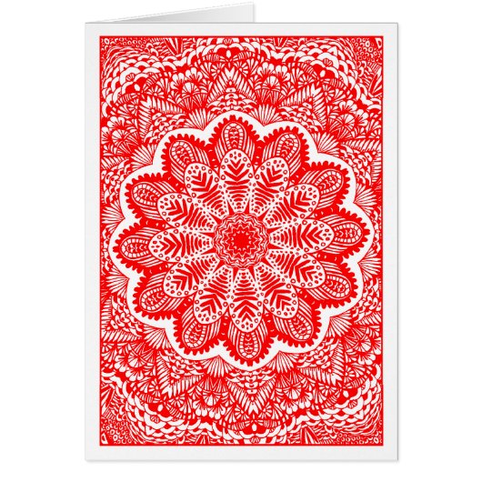 Garden Kaliedoscope 04 - Red (Front)