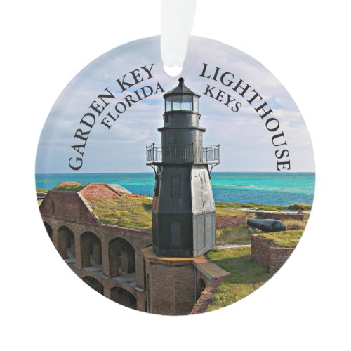 Garden Key Lighthouse, Dry Tortugas FL Ornament