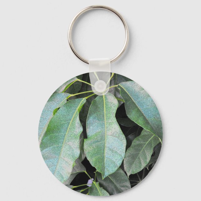 Garden Leaves Keychain (Front)