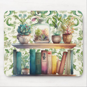 Garden Library  Mouse Pad