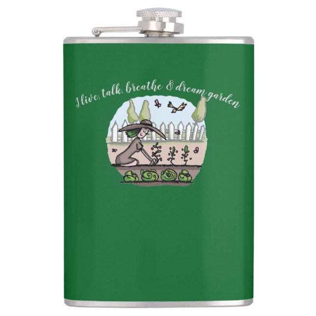Garden life flask (Front)
