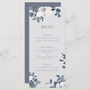 Garden Love Menu Card