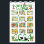 Garden Lovers Calendar 2024<br><div class="desc">This would make a super gift for gardeners for 2024. A fun, quirky design with hand drawn illustrations depicting each month of the year, from a gardener's perspective. Filled with flowers, birds, bees and plants, this calendar has been lovingly drawn by a garden lover in the hope it will bring...</div>