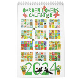 Garden Lovers Calendar 2024