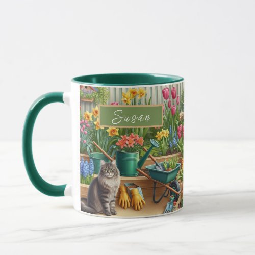 Garden Lovers Personalized Coffee  Mug