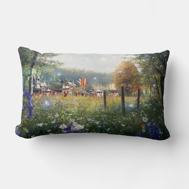 Garden Lumbar Pillow (Front)