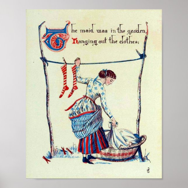 Garden Maid, Song of Sixpence Poster (Front)