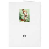 Garden Mishap Pin Up Cards (Back)