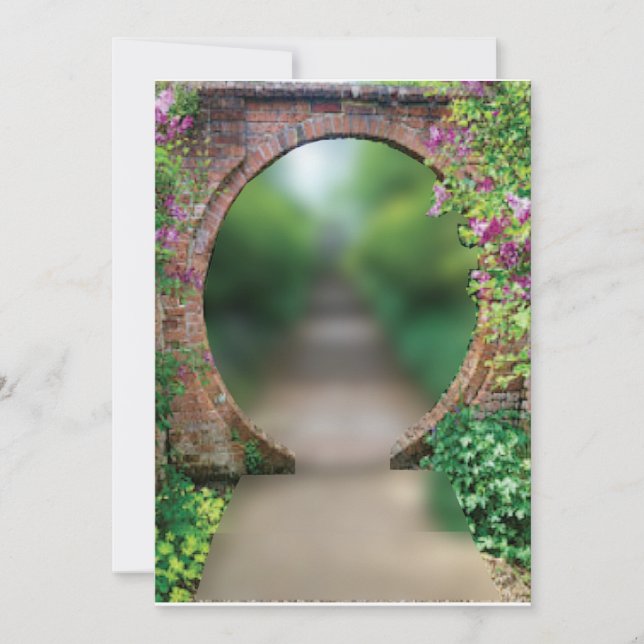 GARDEN MOON GATE CARD (Front)
