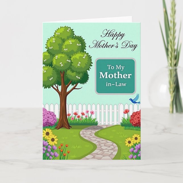 Garden Mother In Law Card (Front)