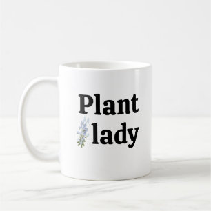 Garden Mug, Terra Cotta Plant Lady Mug, Garden Gif Coffee Mug