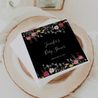 Garden Multicolor Wildflower Baby Shower