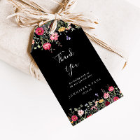 Garden Multicolor Wildflower Wedding Thank You