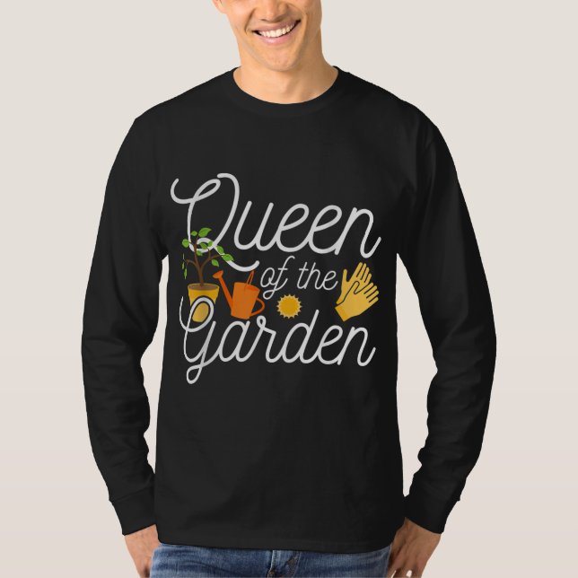 Garden Nature Gardener Women Gift Gardening T-Shirt (Front)