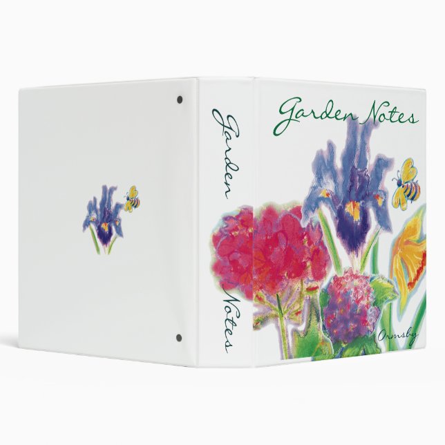 Garden Notes-notebook Binder (Background)