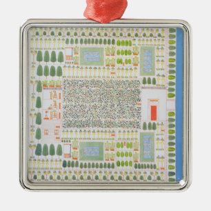 Garden of a High Ranking Egyptian Dignitary, from Metal Ornament