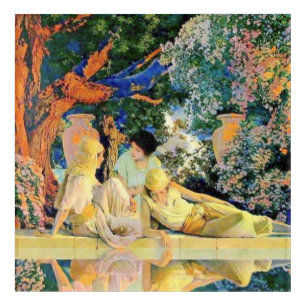 Garden Of Allah By Maxfield Parrish Acrylic Print