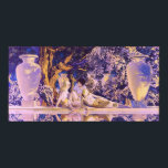 Garden of Allah, by Maxfield Parrish Poster<br><div class="desc">This wonderful 1918 painting became a decoration for gift boxes of Crane's Chocolates in the same year. Garden of Allah is yet another grand work from this great artist. Offered here in a grand scale of 60 inches wide at the largest size (which is unique in today's marketplace), with all...</div>