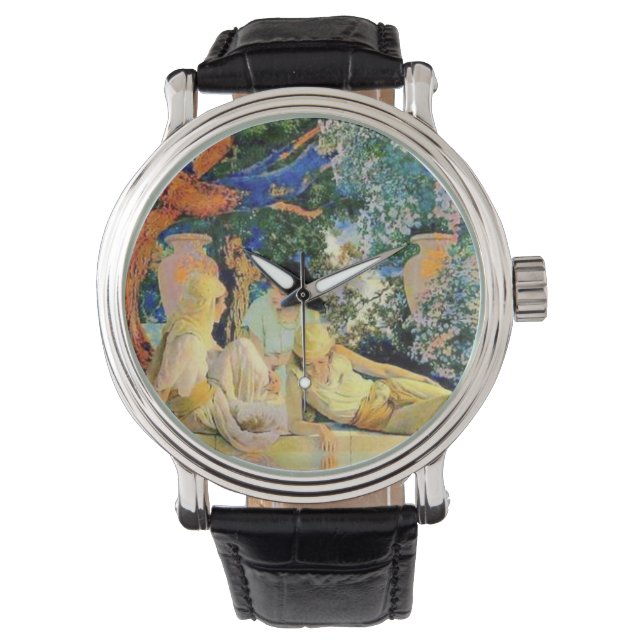 Garden Of Allah By Maxfield Parrish Watch (Front)