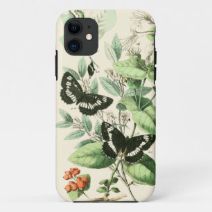 Garden of Butterflies and Flowers iPhone 11 Case
