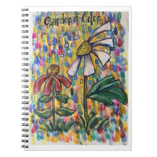 Garden of Color Floral Art Notebook
