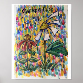 Garden of Color Poster