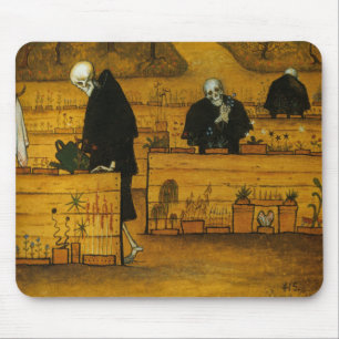 Garden of Death (by Hugo Simberg) Mouse Pad